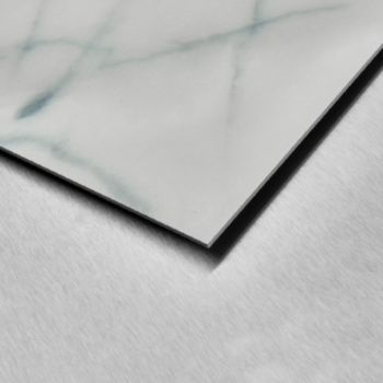 White Marble Gloss PVC Wall Cladding Sheet