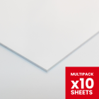 Budget Hygienic Wall Cladding Sheet 2440 x 1220 x 2.5mm - 10 PACK