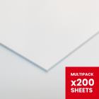 Budget Hygienic Wall Cladding Sheet 2440 x 1220 x 2.5mm - 200 PACK