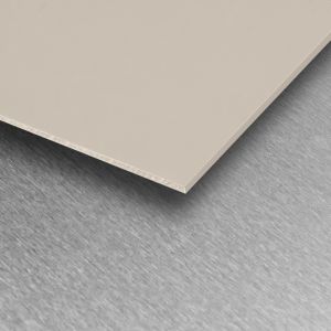 Ivory Satin PVC Wall Cladding Sheet