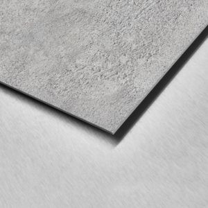Smooth Concrete Matt PVC Wall Cladding Sheet