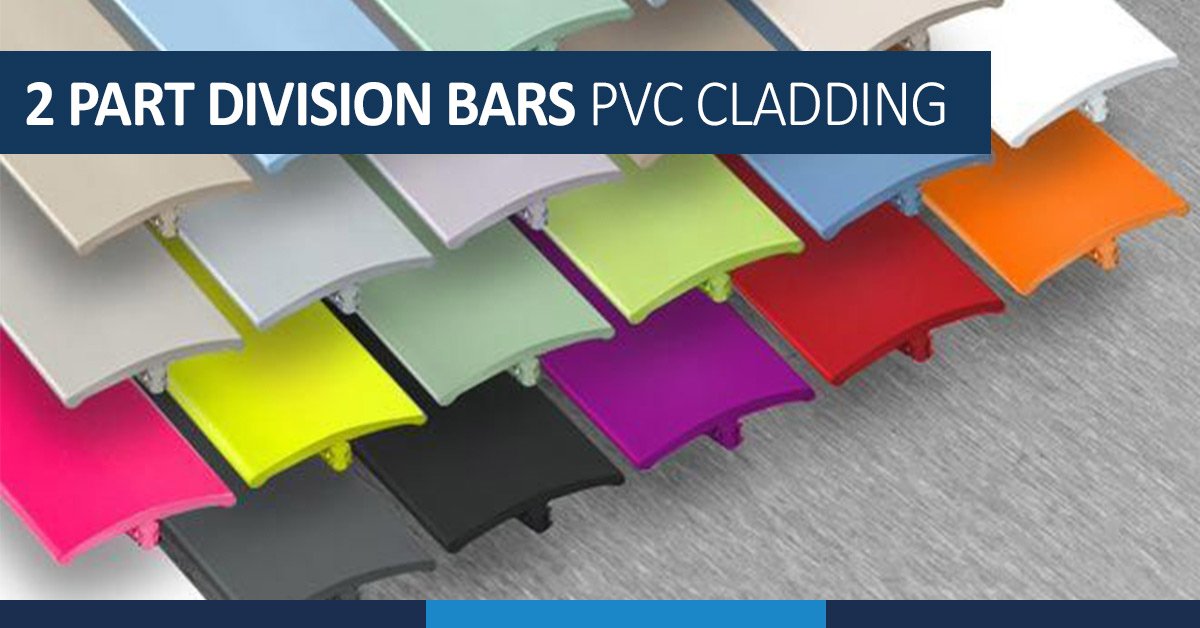 PVC Wall Cladding Sheet 2 Part Division Bars