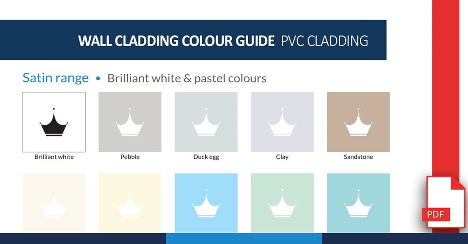 PVC Wall Cladding Colour Guide