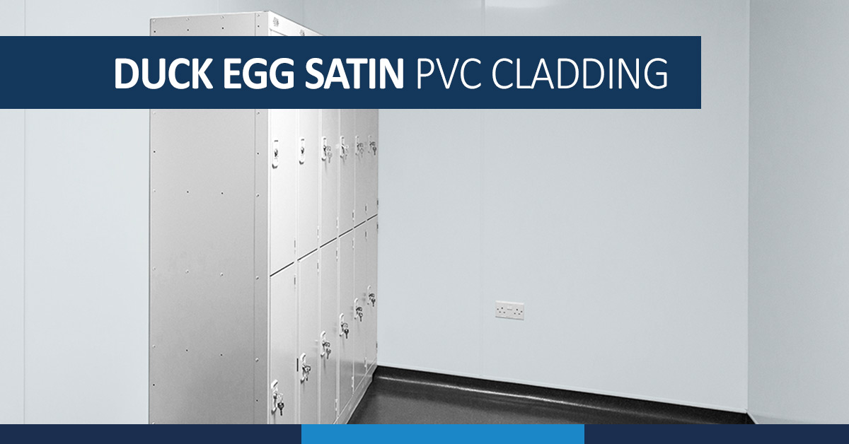 Duck Egg Satin PVC Wall Cladding Sheet