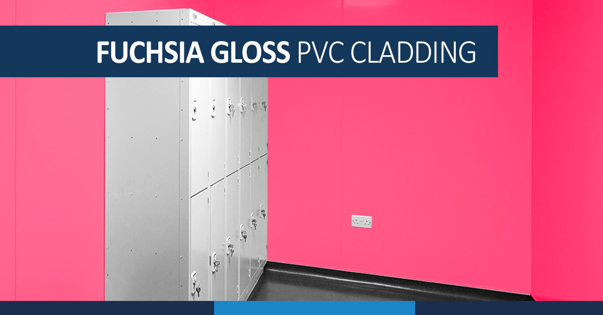 Fuchsia Gloss PVC Wall Cladding Sheet