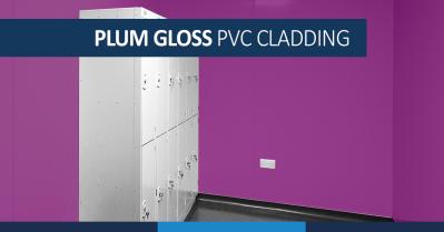 Plum Gloss PVC Wall Cladding Sheet