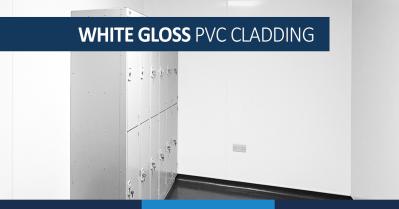 White Gloss PVC Wall Cladding Sheet
