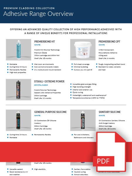 Adhesive Range Overview