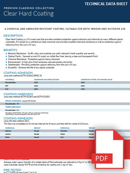 PVC Cladding Direct - Clear Coating Technical Guide