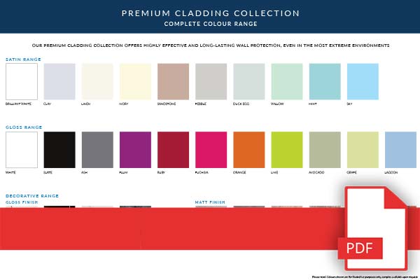 PVC Cladding Direct - Colour Guide