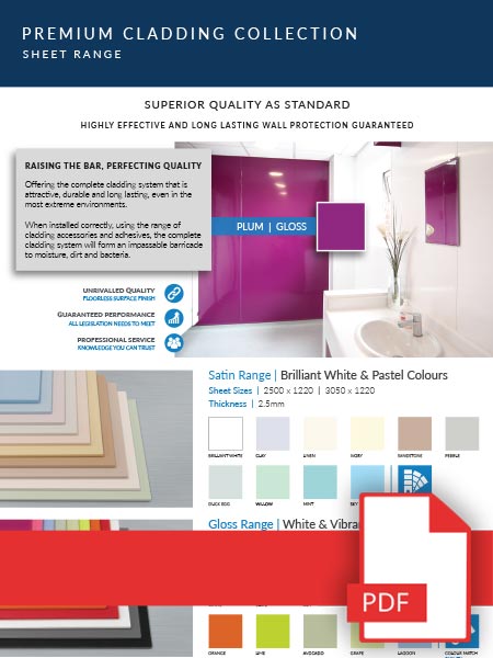 PVC Cladding Direct - Sheet Range